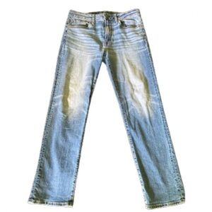 American Eagle Outfitters Light Blue Men's Straight Jeans 33x32